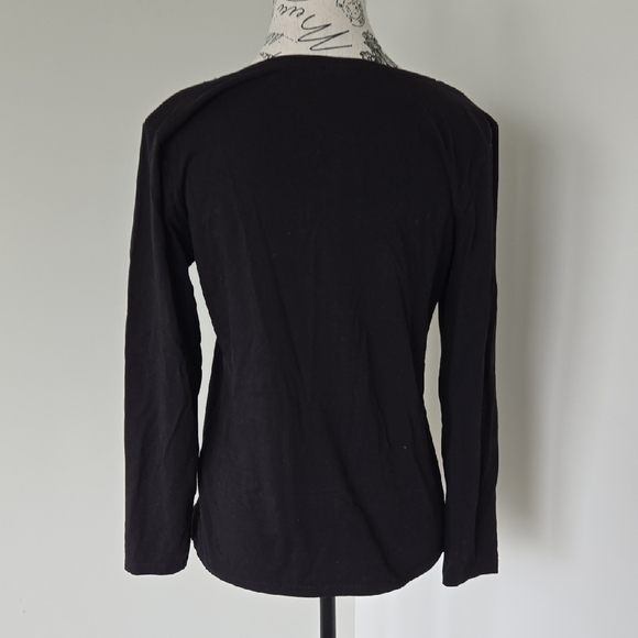 H&M Black Long Sleeve Women's Tee - Picture 5 of 5